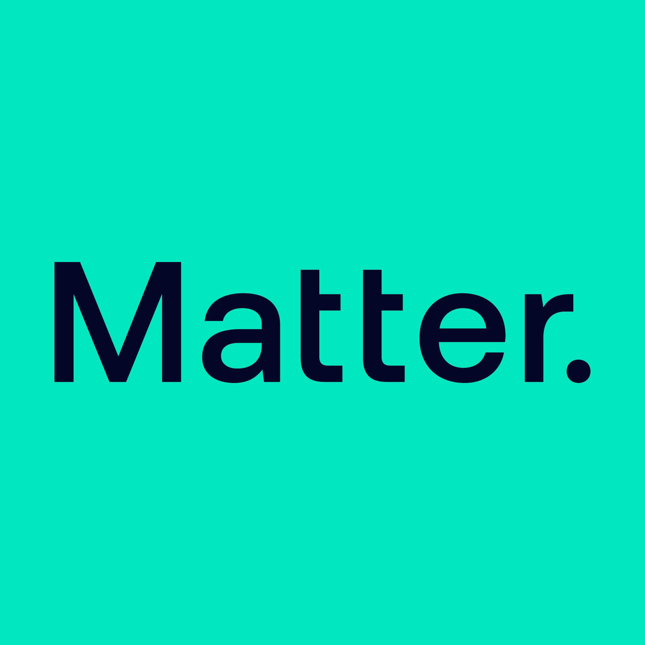 Matter.